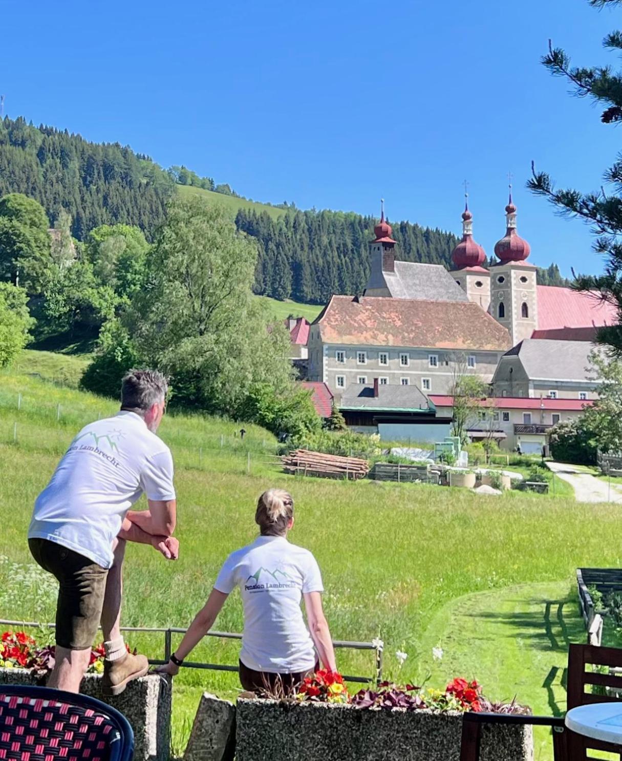 Pension Lambrecht ザンクト・ランブレヒット エクステリア 写真